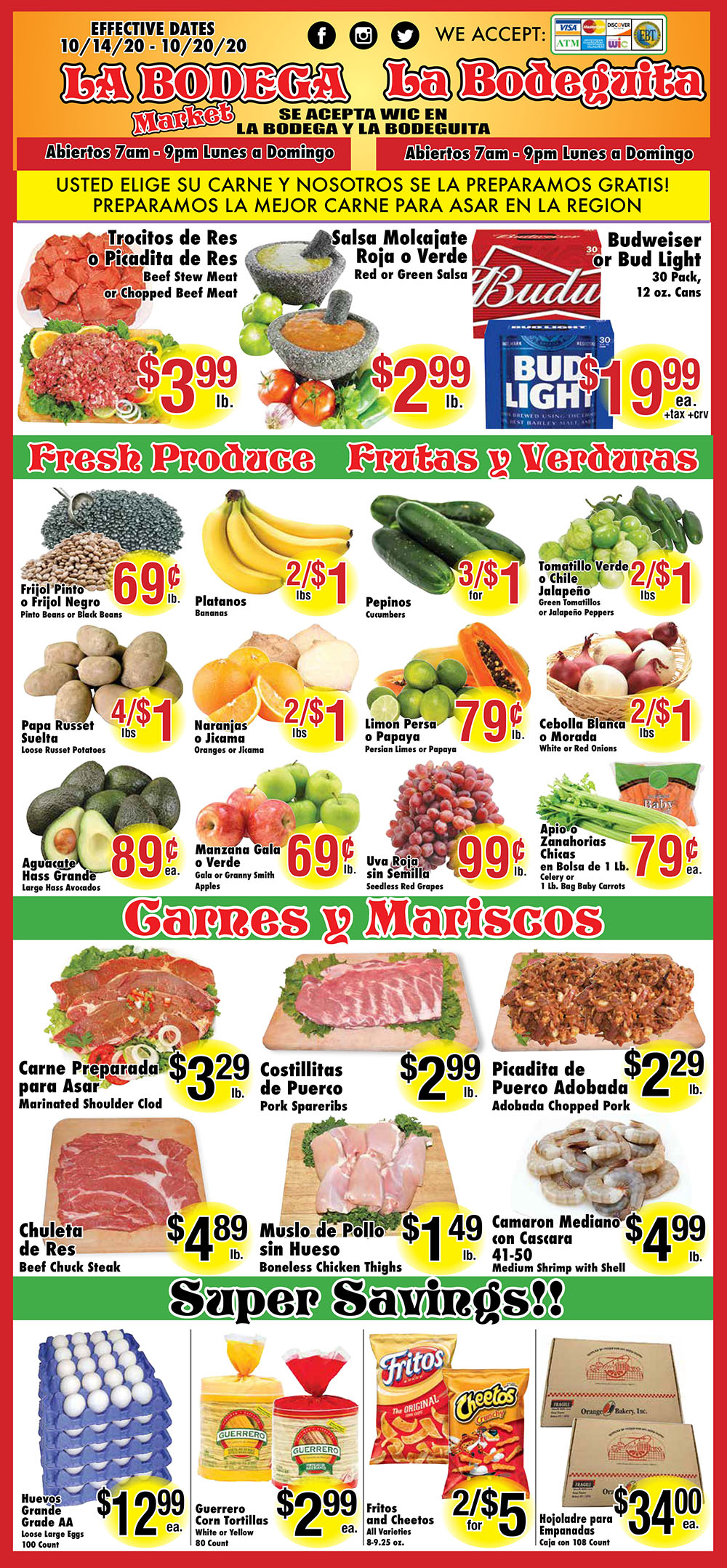 La Bodega Market Weekly Ad | La Bodega Market | San Ysidro