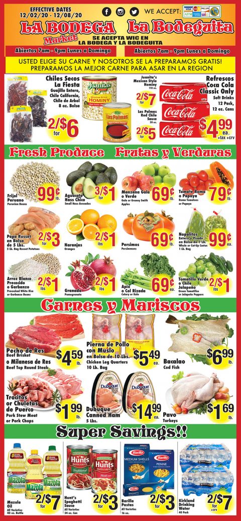 La Bodega Market Weekly Ad | La Bodega Market | San Ysidro